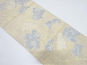 葡萄模様織り出し袋帯